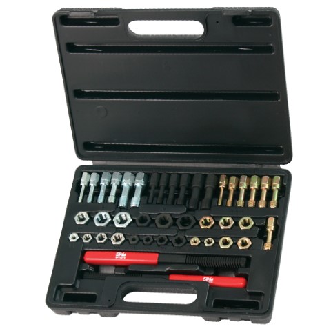 SP AUTOMOTIVE RETHREADING KIT 42PCE 